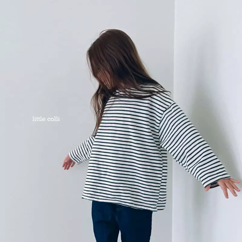 Little Colli - Korean Children Fashion - #childofig - Fall Stripes Tee - 8
