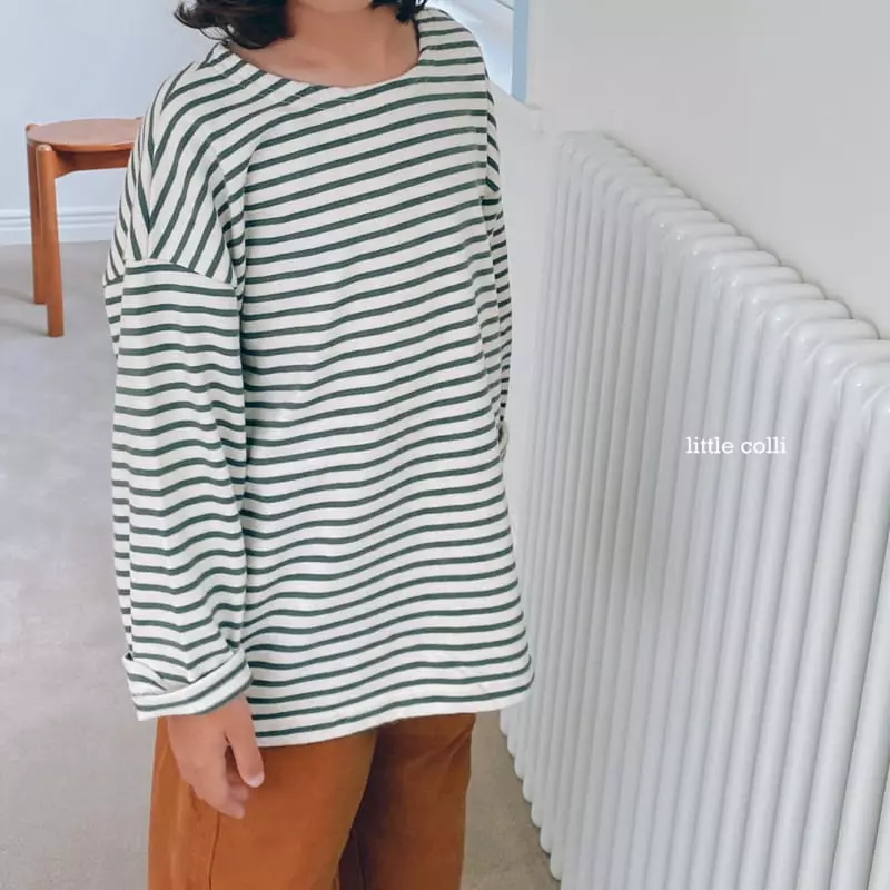 Little Colli - Korean Children Fashion - #childrensboutique - Fall Stripes Tee - 10