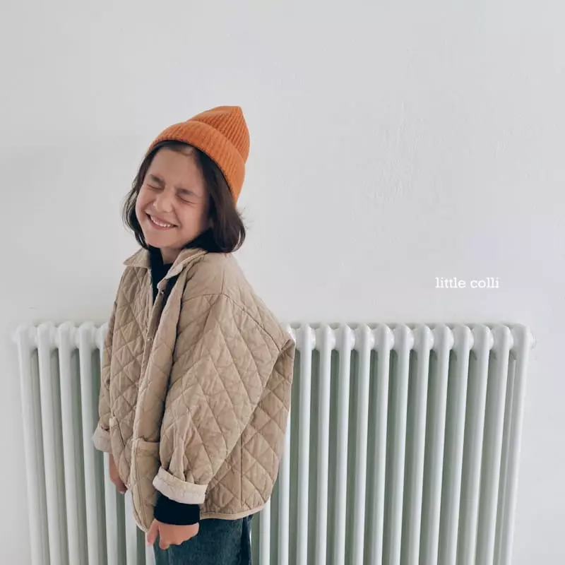 Little Colli - Korean Children Fashion - #designkidswear - London Quilting Jacket - 5