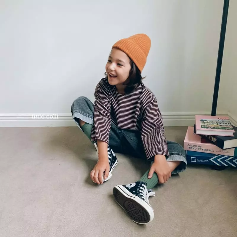 Little Colli - Korean Children Fashion - #designkidswear - Fall Stripes Tee - 11