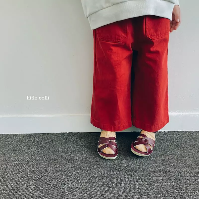 Little Colli - Korean Children Fashion - #designkidswear - Pocket Straight Pants - 10