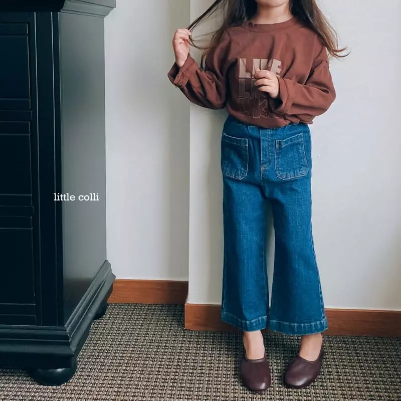 Little Colli - Korean Children Fashion - #discoveringself - Pocket Span Pants - 3