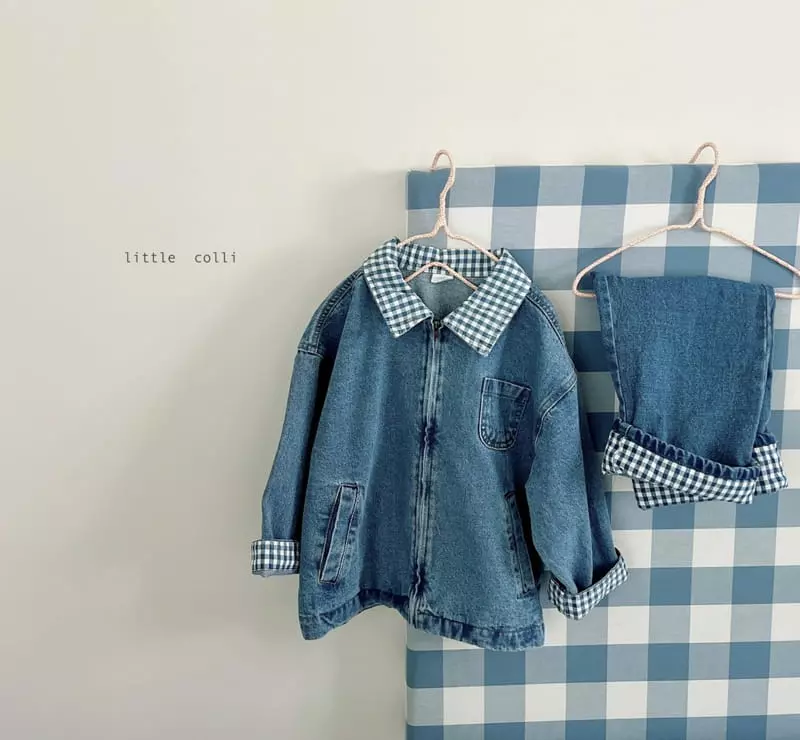 Little Colli - Korean Children Fashion - #discoveringself - Collie Denim Jacket