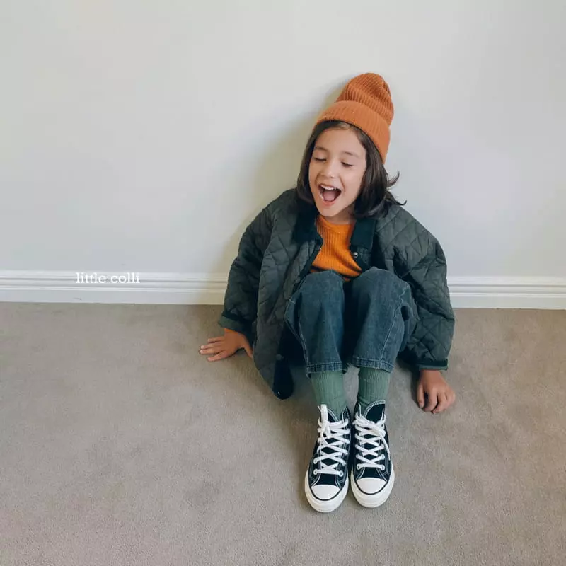 Little Colli - Korean Children Fashion - #fashionkids - London Quilting Jacket - 7