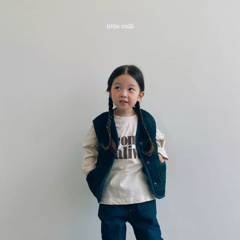 Little Colli - Korean Children Fashion - #fashionkids - Fall single Tee - 5