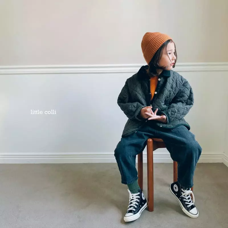 Little Colli - Korean Children Fashion - #kidsshorts - London Quilting Jacket - 8