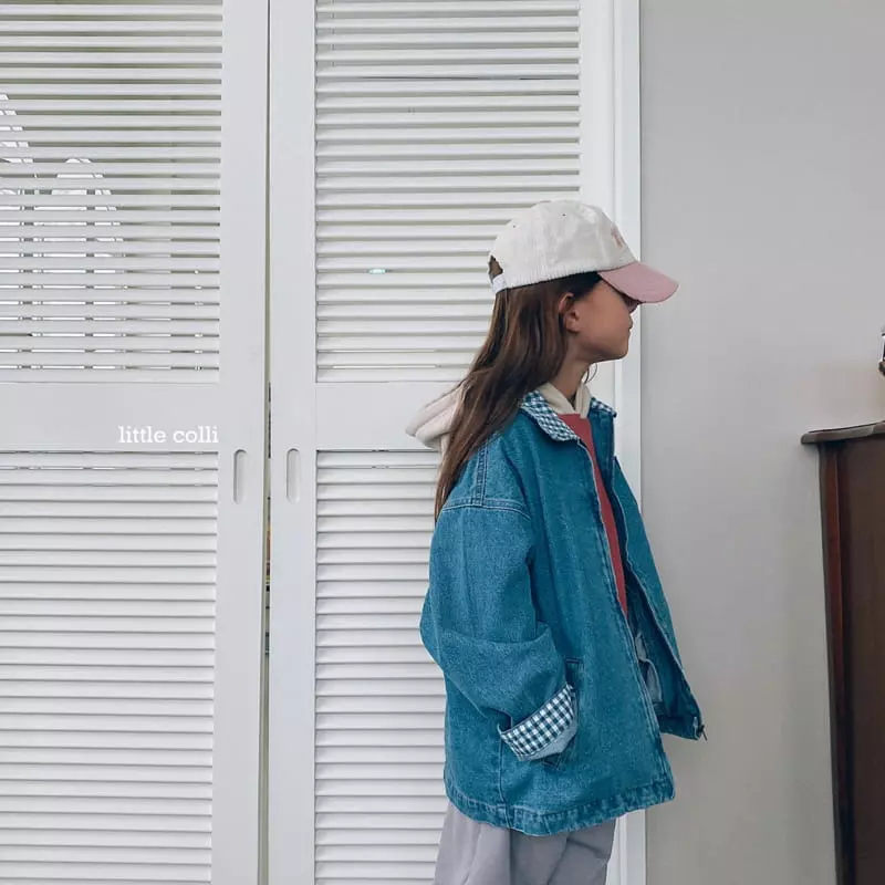 Little Colli - Korean Children Fashion - #kidsshorts - Collie Denim Jacket - 3