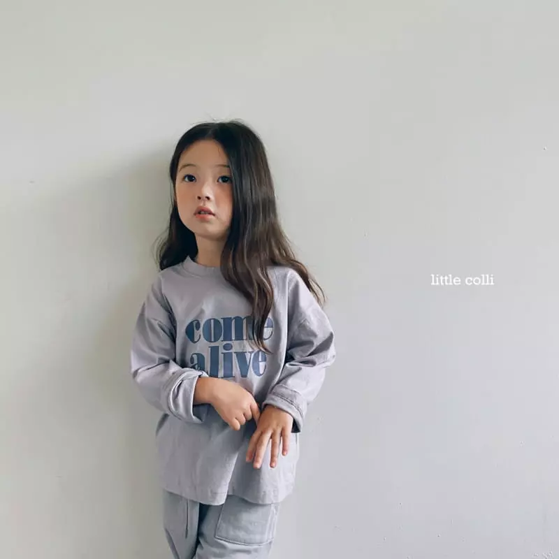 Little Colli - Korean Children Fashion - #kidsstore - Fall single Tee - 7