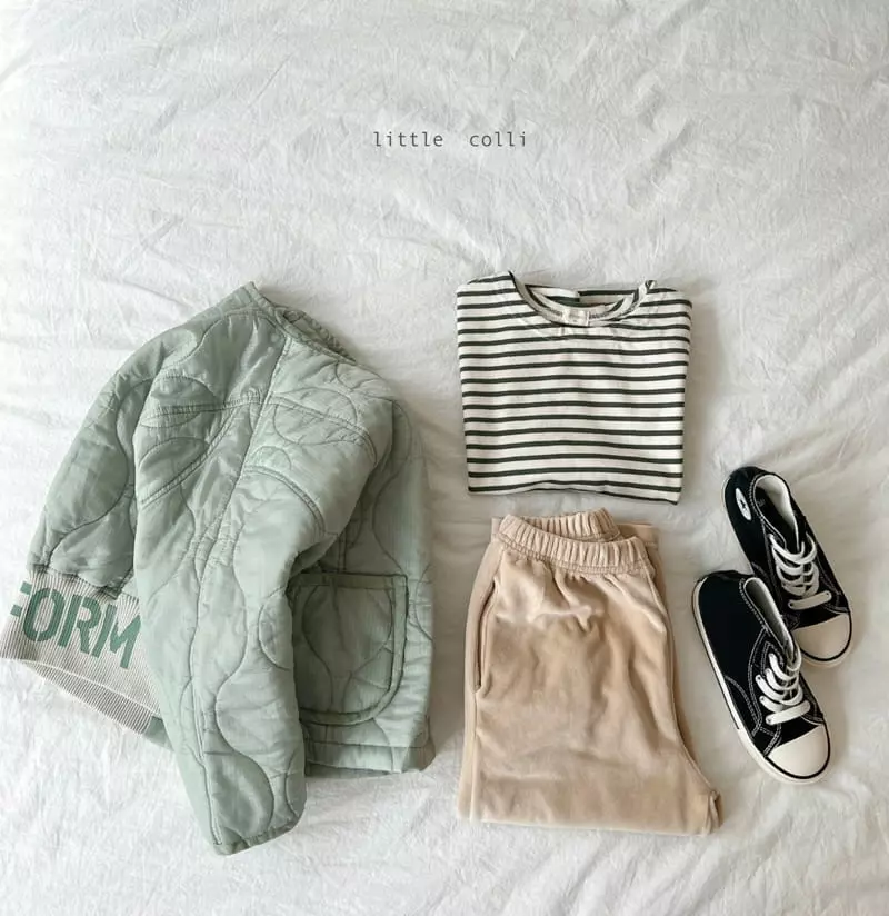 Little Colli - Korean Children Fashion - #kidsstore - Fall Stripes Tee