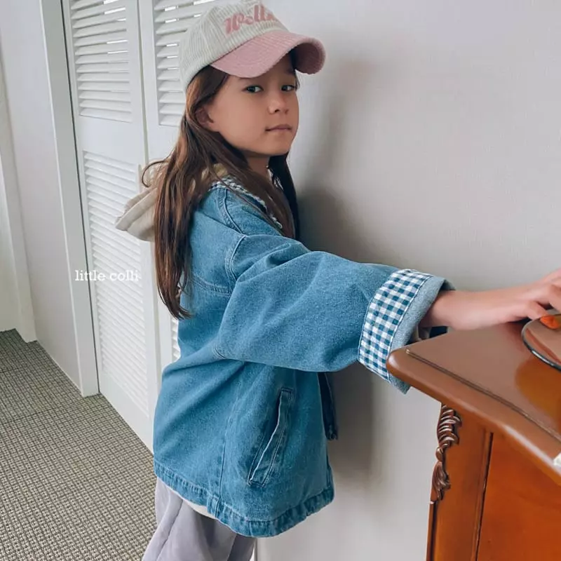 Little Colli - Korean Children Fashion - #kidsshorts - Collie Denim Jacket - 4