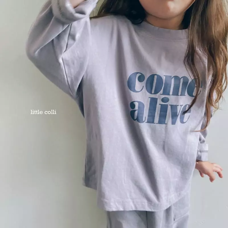 Little Colli - Korean Children Fashion - #kidzfashiontrend - Fall single Tee - 8