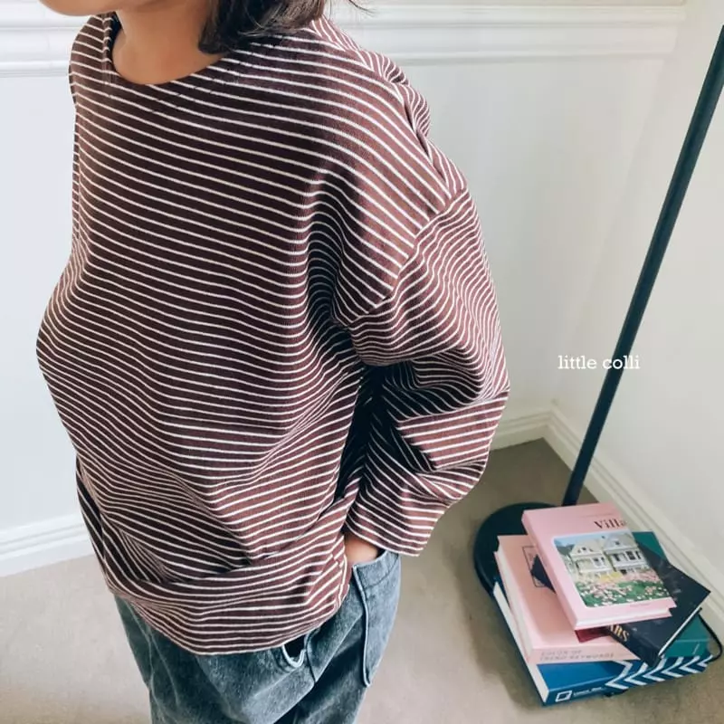 Little Colli - Korean Children Fashion - #minifashionista - Fall Stripes Tee - 6