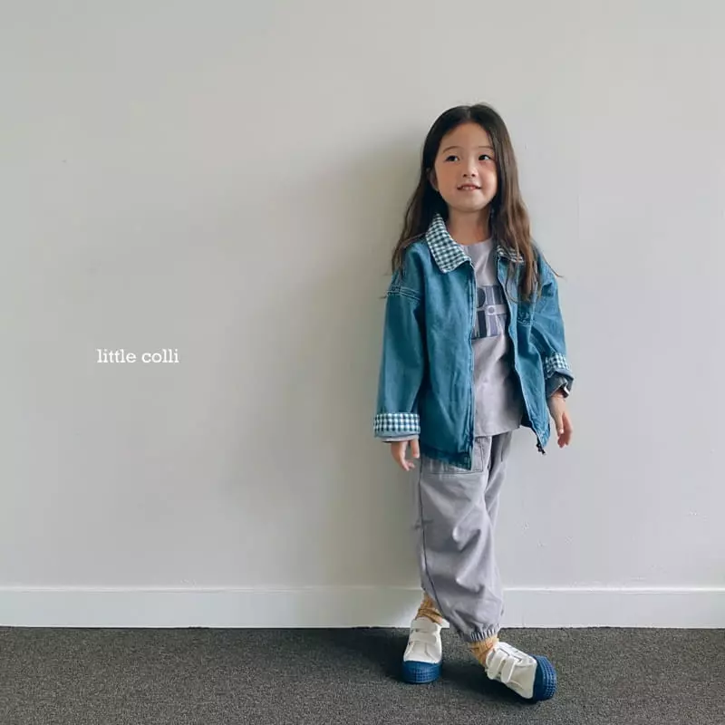 Little Colli - Korean Children Fashion - #minifashionista - Collie Denim Jacket - 9
