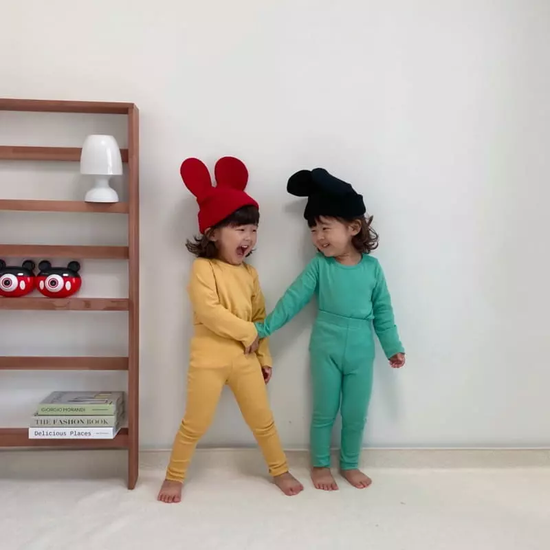 Little Rabbit - Korean Children Fashion - #childrensboutique - Fleece Basic Tee