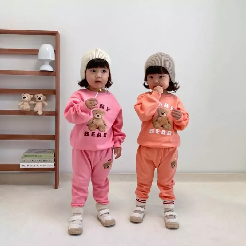 Little Rabbit - Korean Children Fashion - #childrensboutique - Bear Four Set - 11