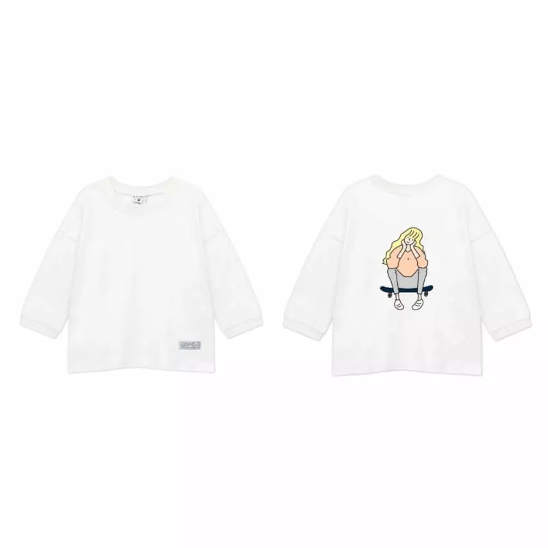 Little Rabbit - Korean Children Fashion - #designkidswear - Petit Girl Tee - 7