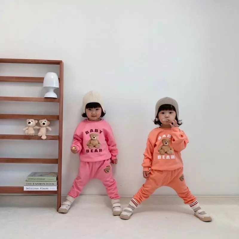Little Rabbit - Korean Children Fashion - #designkidswear - Bear Four Set - 12