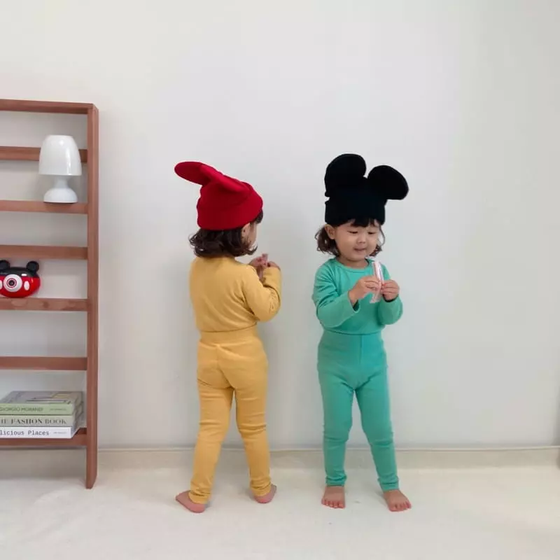 Little Rabbit - Korean Children Fashion - #discoveringself - Fleece Basic Tee - 3