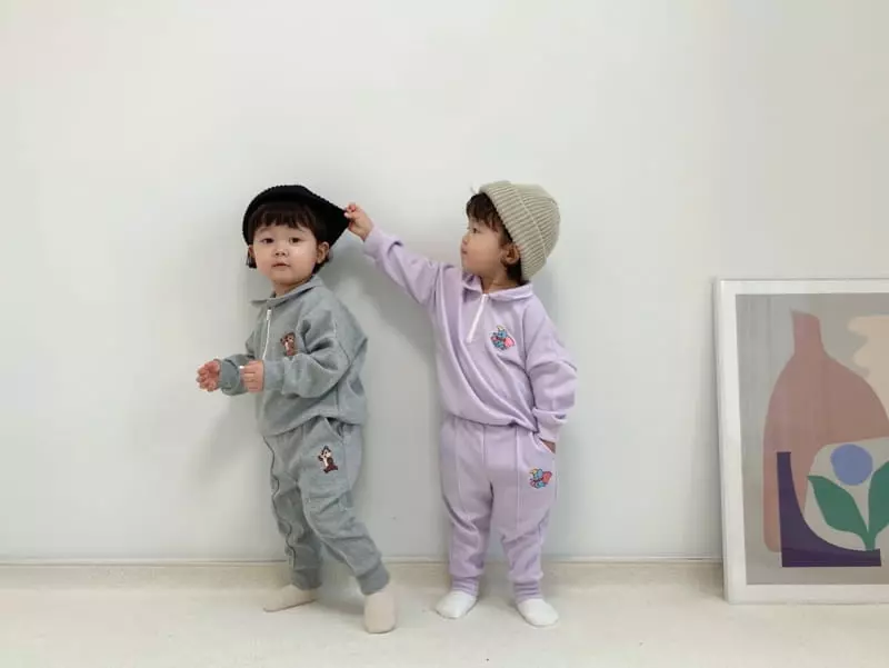 Little Rabbit - Korean Children Fashion - #discoveringself - Embroidery Duri Set
