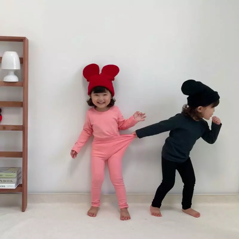 Little Rabbit - Korean Children Fashion - #kidsstore - Basic Leggings - 5