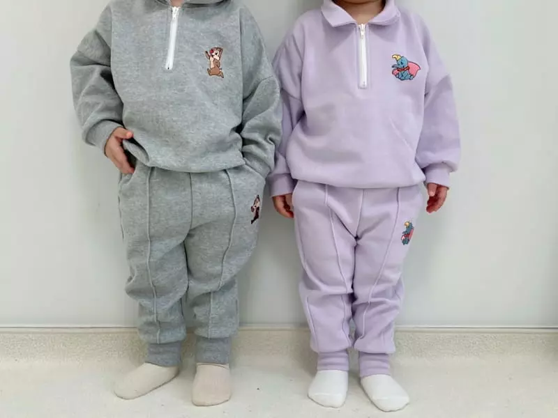 Little Rabbit - Korean Children Fashion - #kidzfashiontrend - Embroidery Duri Set - 5