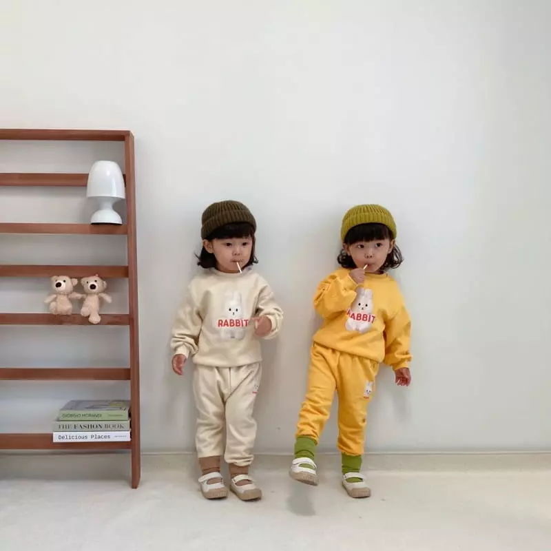 Little Rabbit - Korean Children Fashion - #littlefashionista - Petit Rabbit Set - 2