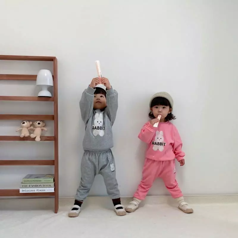 Little Rabbit - Korean Children Fashion - #todddlerfashion - Petit Rabbit Set - 6