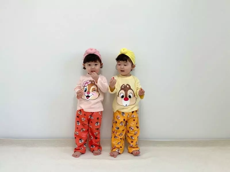 Little Rabbit - Korean Children Fashion - #todddlerfashion - Anfant Pajamas - 5