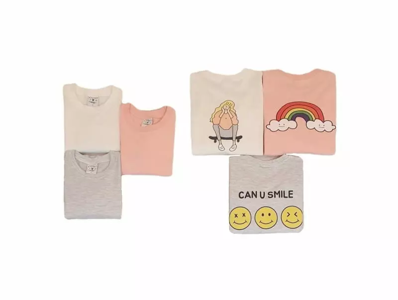Little Rabbit - Korean Children Fashion - #todddlerfashion - Petit Girl Tee - 2