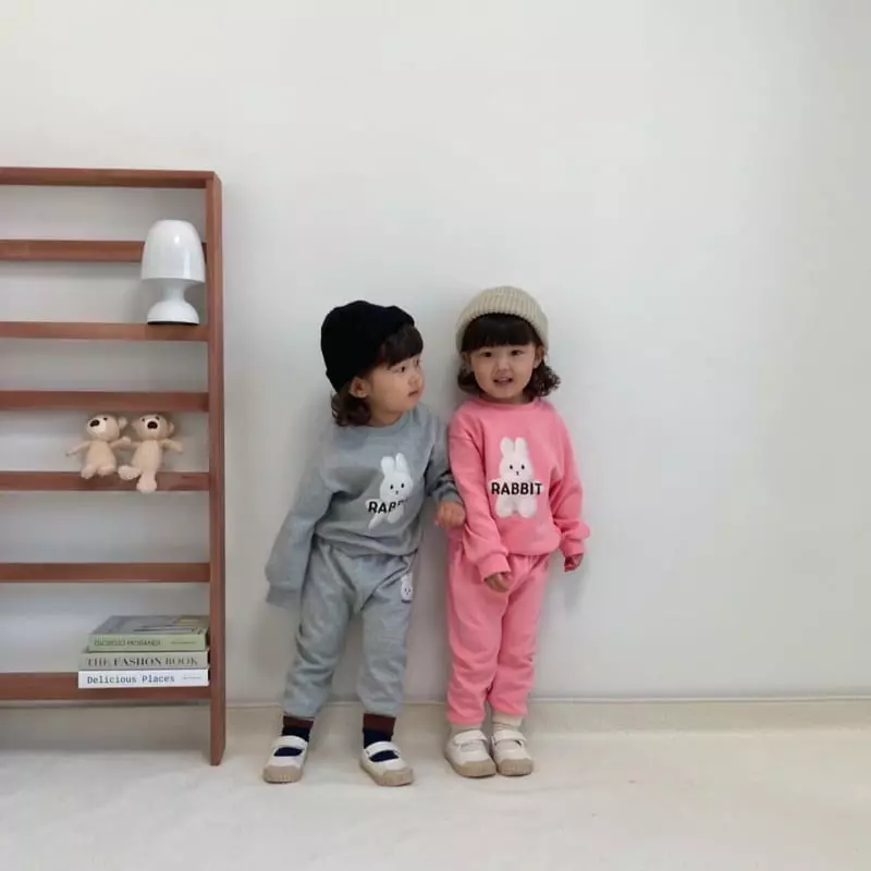 Little Rabbit - Korean Children Fashion - #toddlerclothing - Petit Rabbit Set - 7