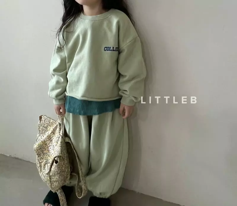 Littleb - Korean Children Fashion - #Kfashion4kids - Crop Sweatshirt - 5