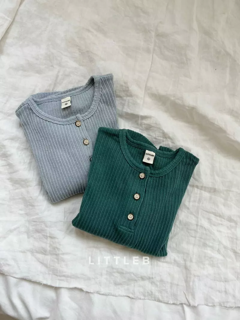 Littleb - Korean Children Fashion - #discoveringself - Blan Tee - 2
