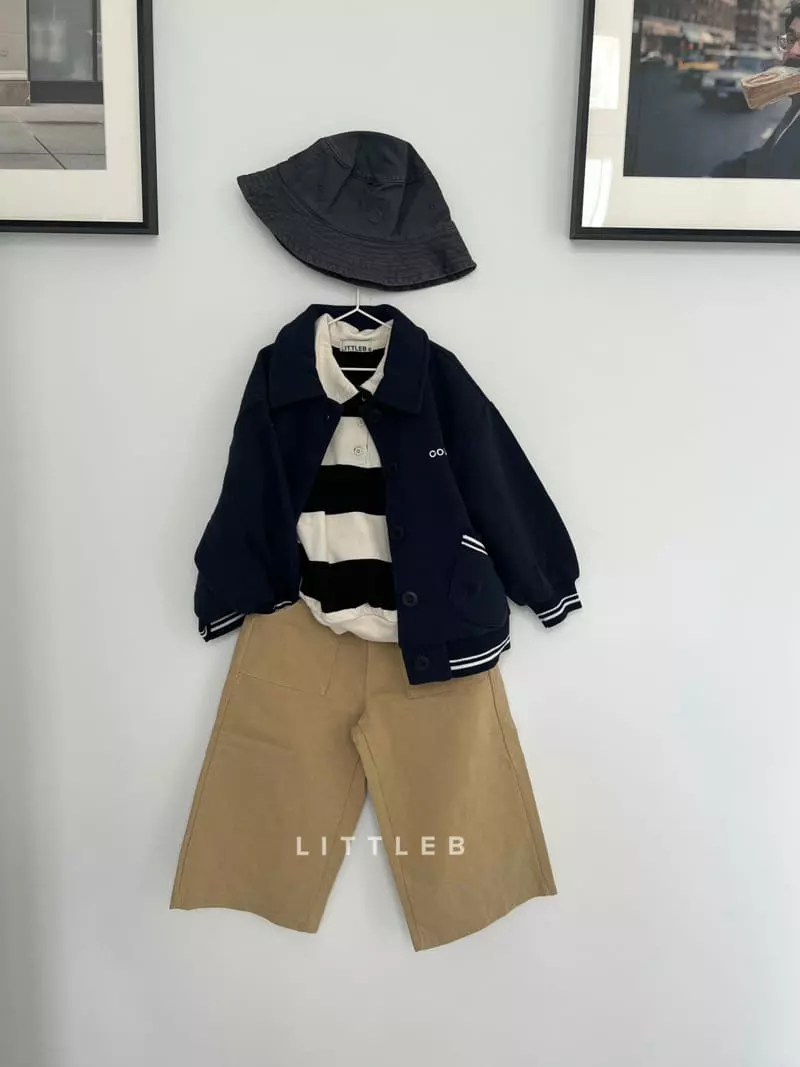 Littleb - Korean Children Fashion - #fashionkids - Collar Sweatshirt - 2