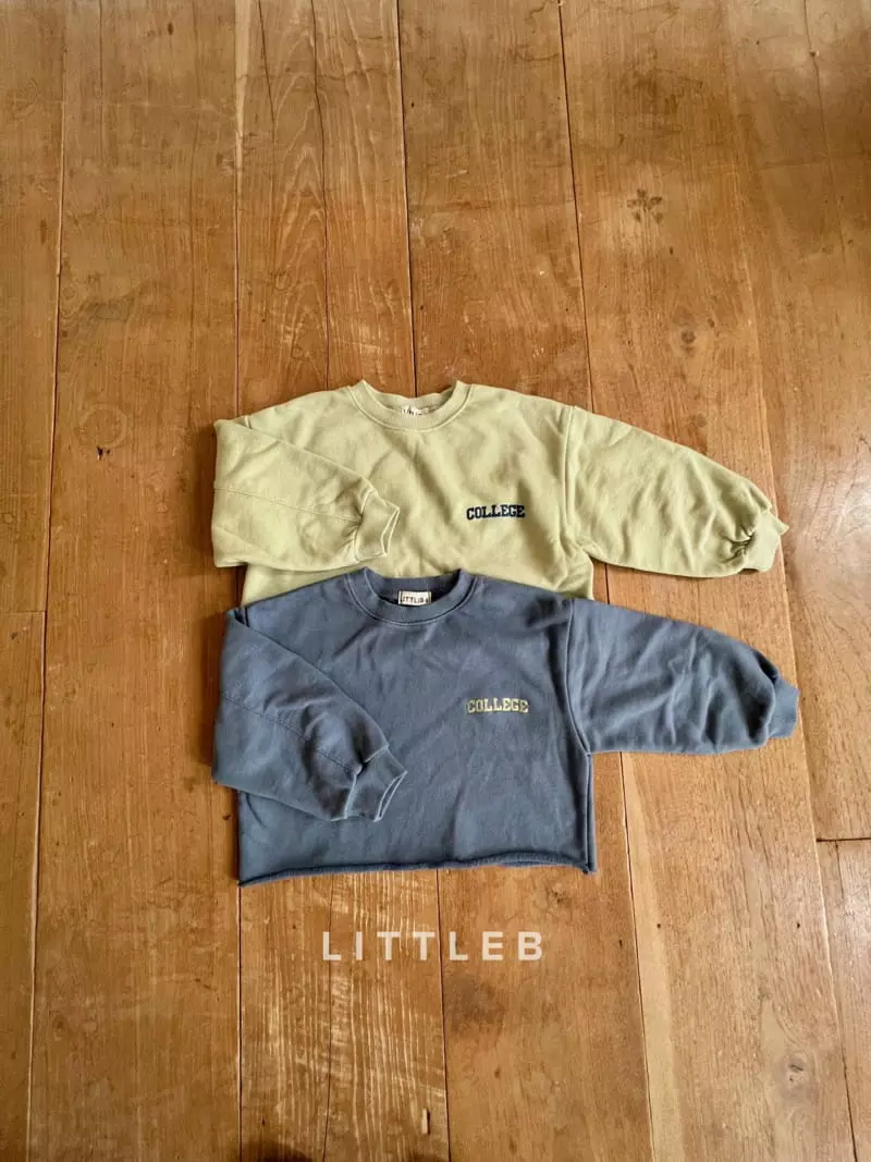 Littleb - Korean Children Fashion - #kidsshorts - Crop Sweatshirt - 2