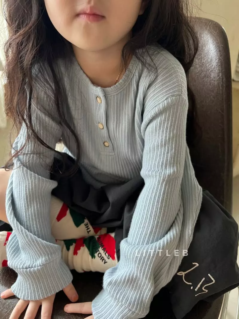 Littleb - Korean Children Fashion - #kidsstore - Blan Tee - 5