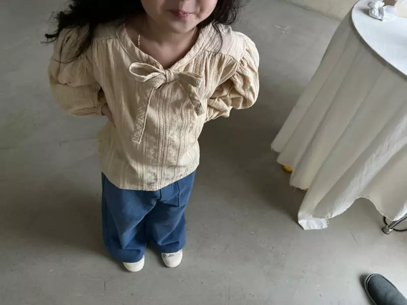 Littleb - Korean Children Fashion - #littlefashionista - Jacquard Blouse - 5