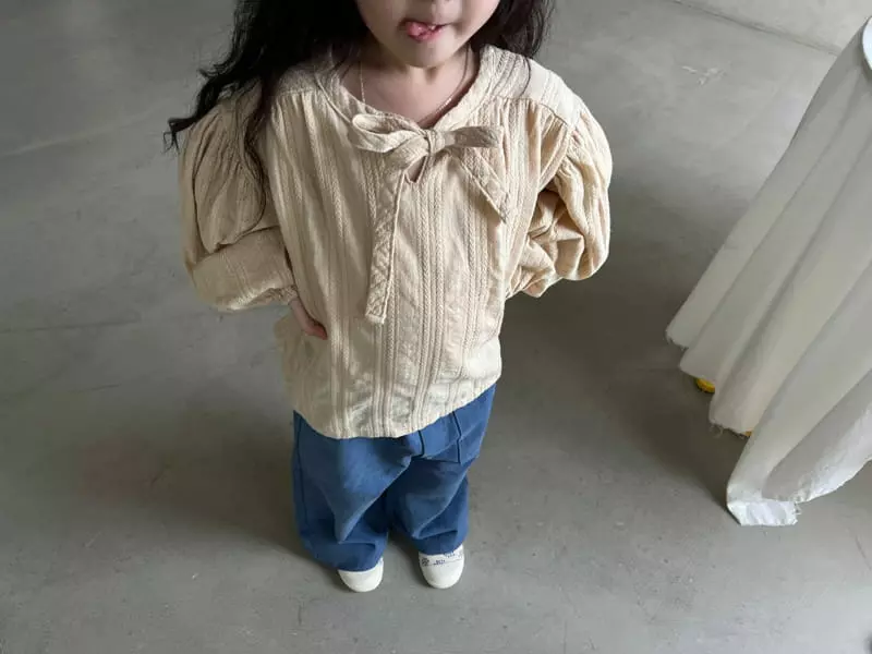 Littleb - Korean Children Fashion - #minifashionista - Jacquard Blouse - 7