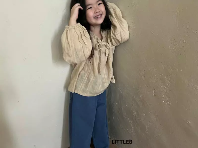 Littleb - Korean Children Fashion - #todddlerfashion - Jacquard Blouse - 9