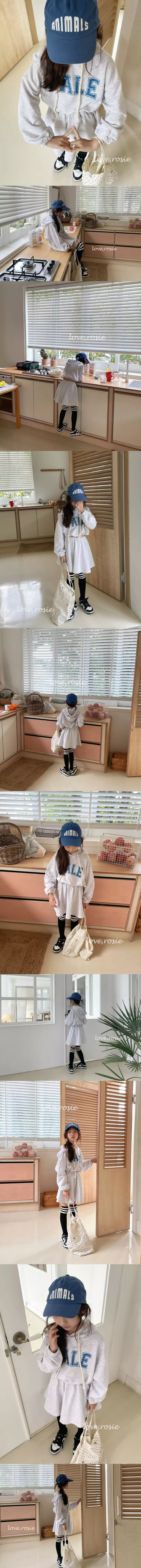 Love Rosie - Korean Children Fashion - #childofig - Yale Hoody Skirt Set - 2