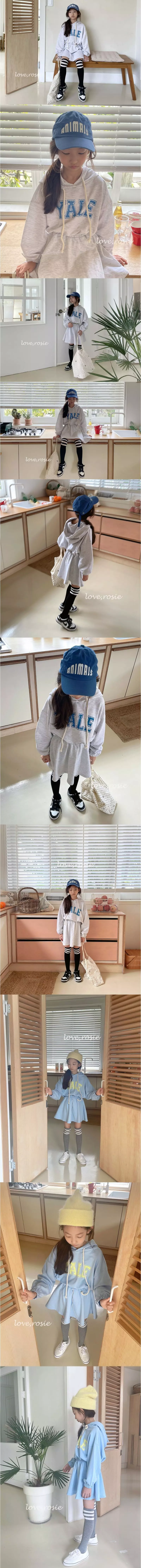 Love Rosie - Korean Children Fashion - #childofig - Yale Hoody Skirt Set - 3