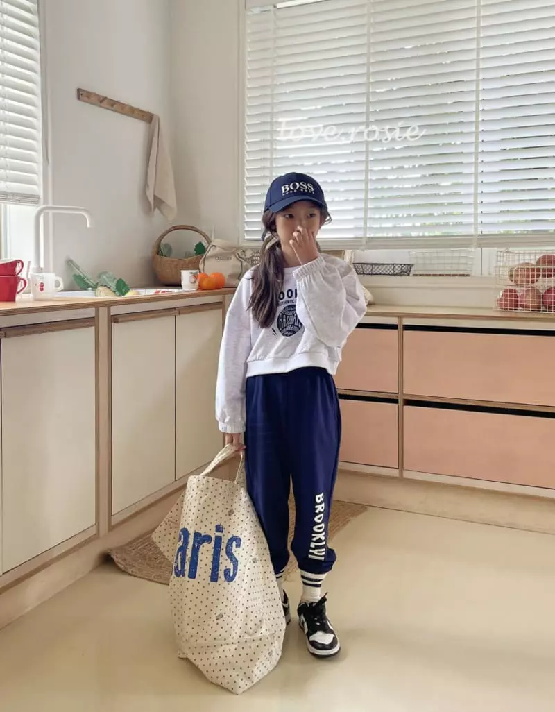 Love Rosie - Korean Children Fashion - #childofig - Brooklyn Crop Jogger Set