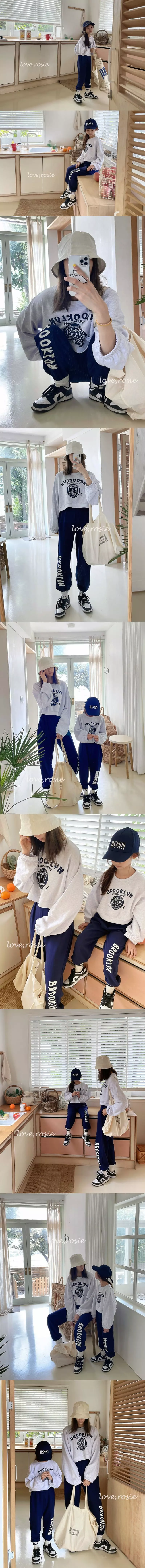 Love Rosie - Korean Children Fashion - #childofig - Brooklyn Crop Jogger Set - 2