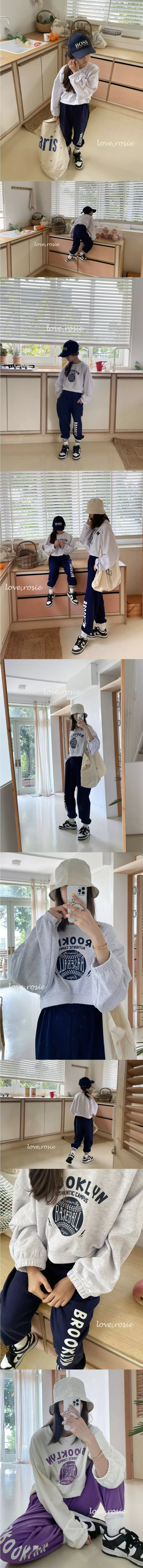 Love Rosie - Korean Children Fashion - #childrensboutique - Brooklyn Crop Jogger Set - 3