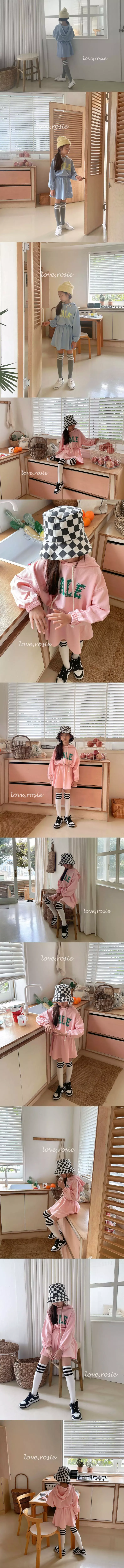 Love Rosie - Korean Children Fashion - #designkidswear - Yale Hoody Skirt Set - 5