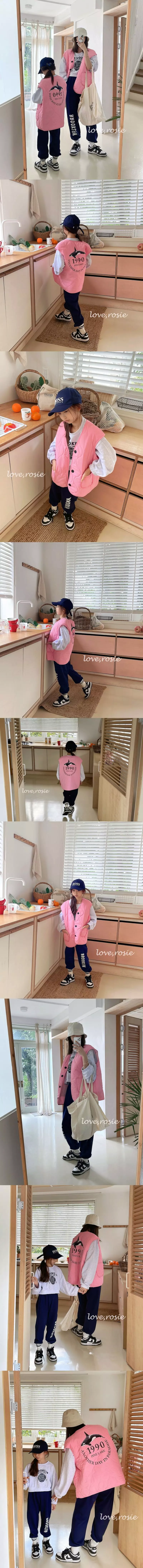 Love Rosie - Korean Children Fashion - #prettylittlegirls - Dolphin Quilting Vest - 2