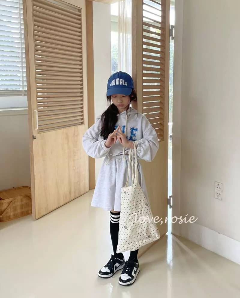 Love Rosie - Korean Children Fashion - #prettylittlegirls - Yale Hoody Skirt Set