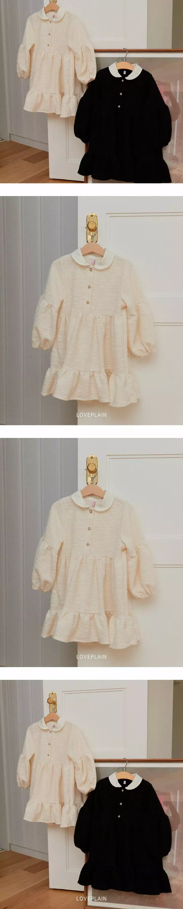 Loveplain - Korean Children Fashion - #kidsstore - Sha Dot One-piece