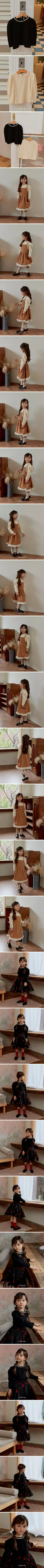 Loveplain - Korean Children Fashion - #prettylittlegirls - Petit Lace Tee