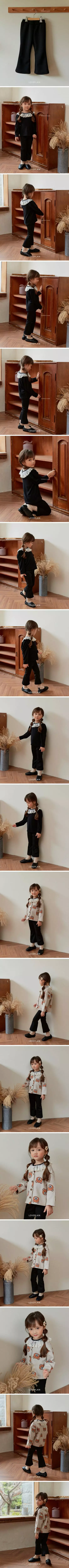 Loveplain - Korean Children Fashion - #todddlerfashion - Bootscut Pants