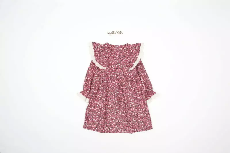 Lydia - Korean Children Fashion - #Kfashion4kids - Flower Frill One-piece - 11